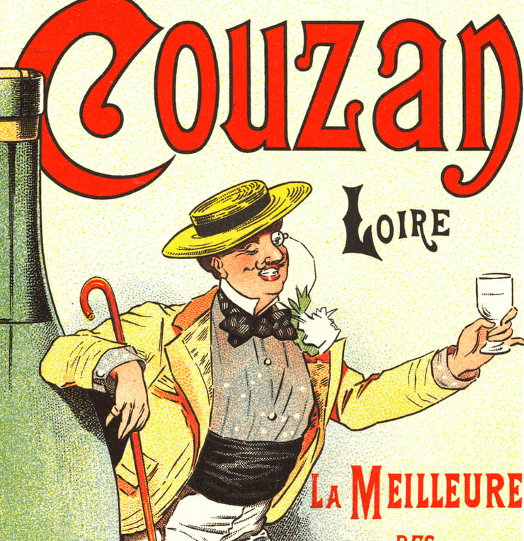 Couzan Huile de table Poster